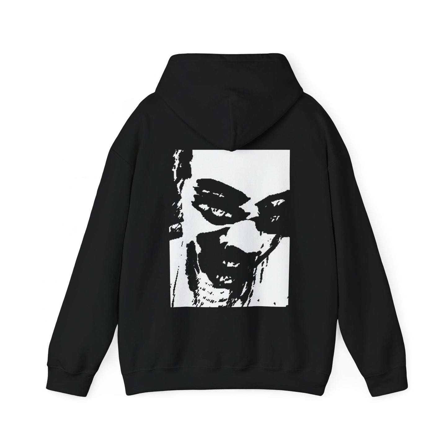 BLACK SCREAM HOODIE