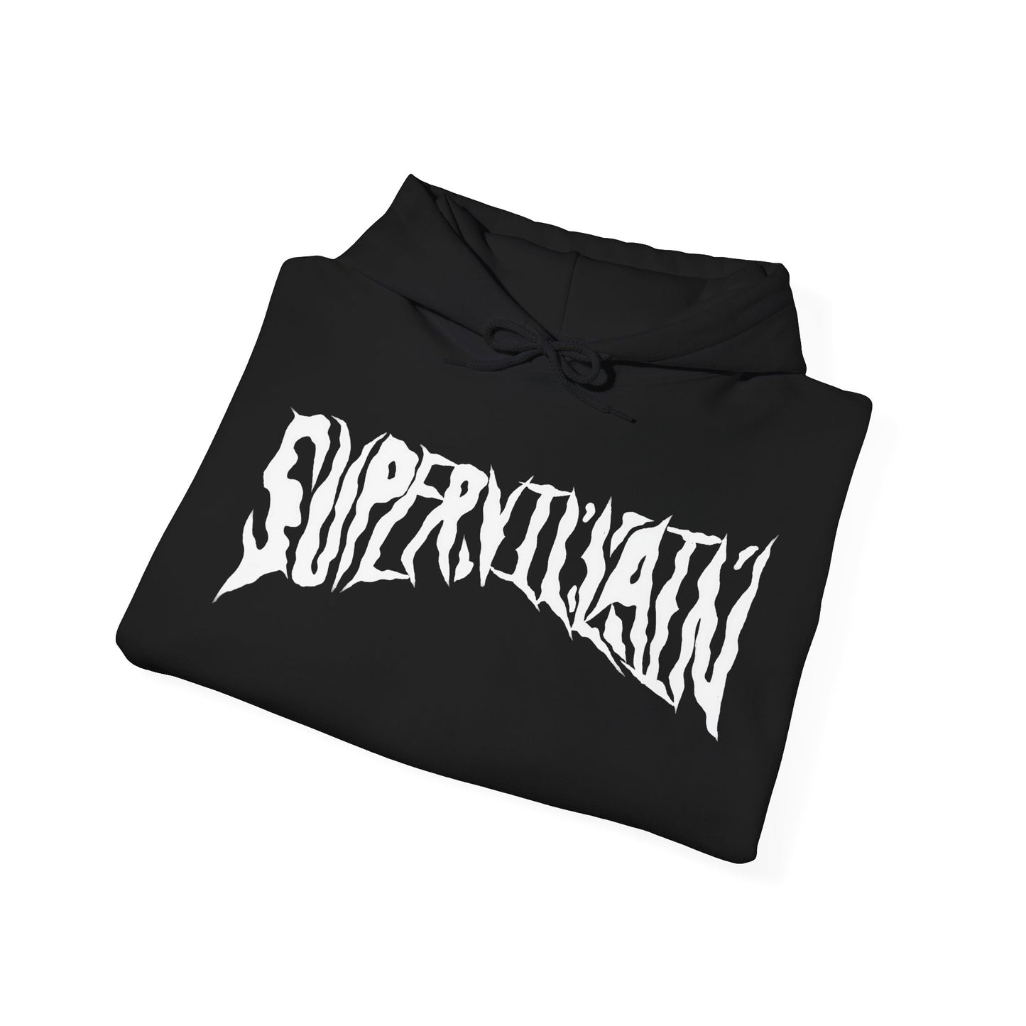 BLACK SCREAM HOODIE